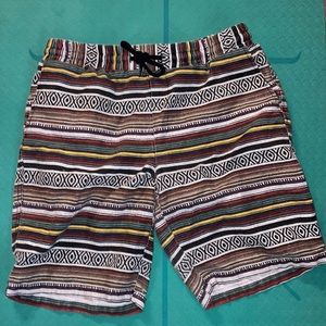 Earthbound Mens Medium Multicolor Shorts